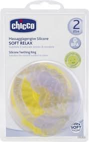 Прорезыватель для зубов Chicco Soft Relax (2 шт) 2м+