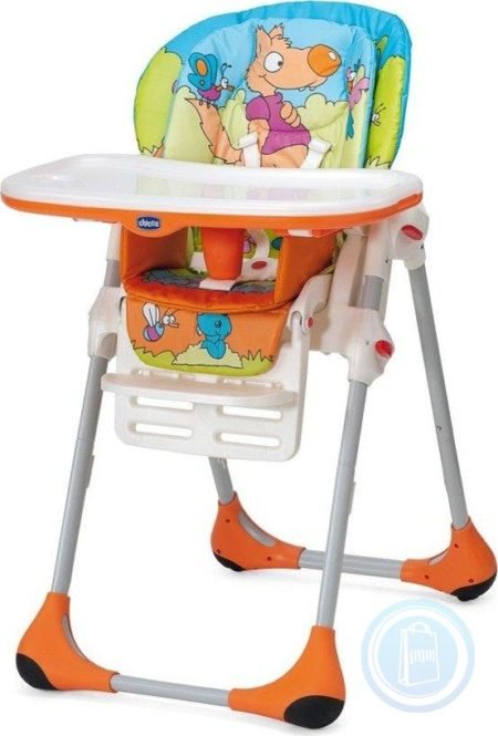 Chicco Стульчик для кормления Polly 2/1 – Лесные друзья