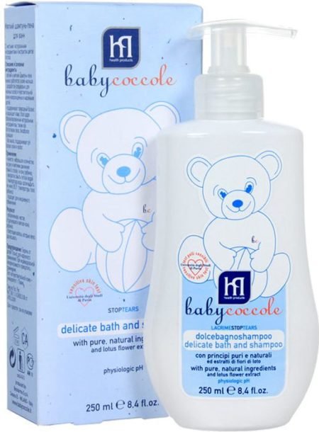 Babycoccole шампунь для волос и тела 250 мл