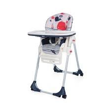 Chicco стульчик для кормления Polly Easy High Feeding, 4 колеса, морской