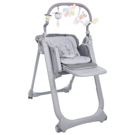 Стульчик качели Chicco Polly Magic Relax Графитовый