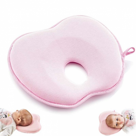 BabyJem Ортопедическая подушка, розовая