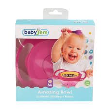 BABY JEM Evergreen Plate Pink