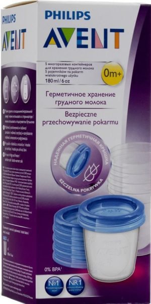 Avent запасные контейнеры для хранения грудного молока