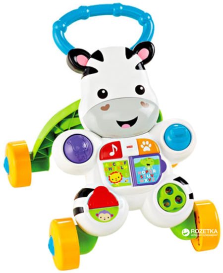 Ходунки Fisher-Price интерактивные Зебра