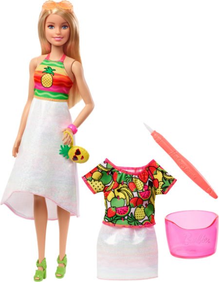 Barbie Doll “Crayola Fruit Surprise”, GBK17_GBK18