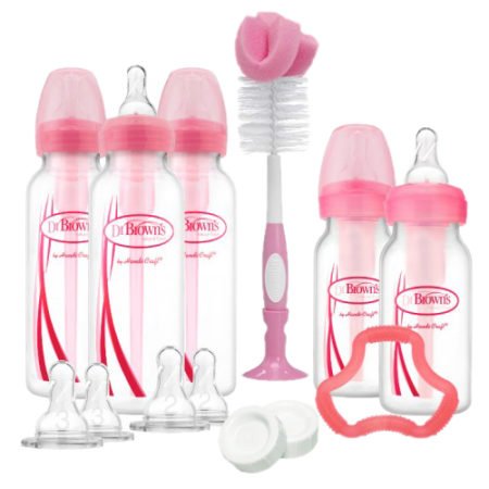 Dr. Brown’s Подарочный набор Pink Bottle для новорожденного