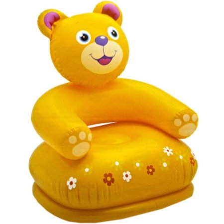 Intex Надувное детское кресло 65х64х74см «Веселые животные»