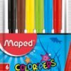 Maped 845723 Color Peps 6 Color