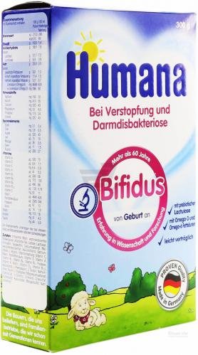 Humana Bifidus 300  гр