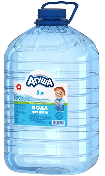 Agusha water 5 l