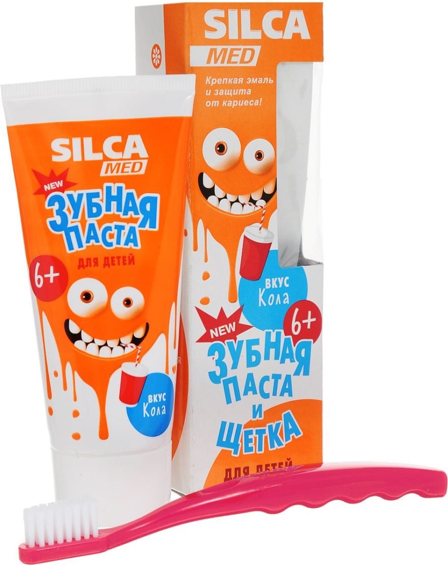 SilcaMed set diş fırçası pasta Cola