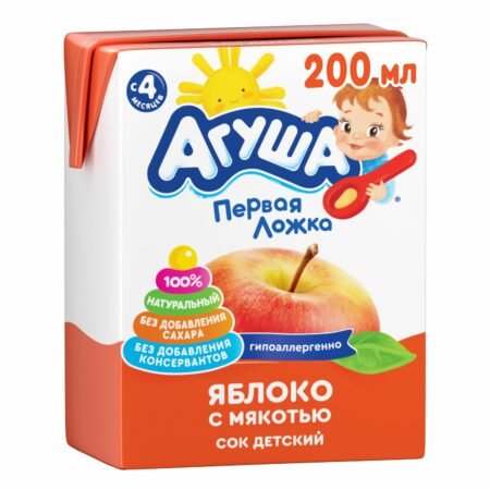 Agusha apple juice 200 ml