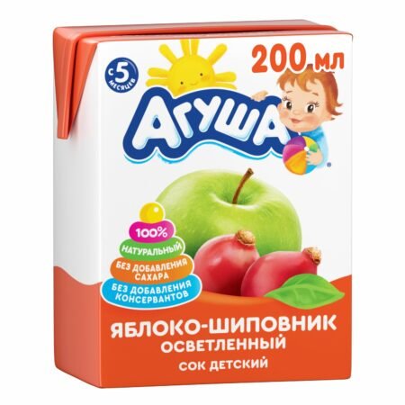 Agusha juice apple rosehip 200 ml