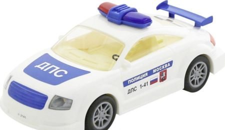 Polesie Car inertial traffic police Moscow, color in assortment, color white -3%