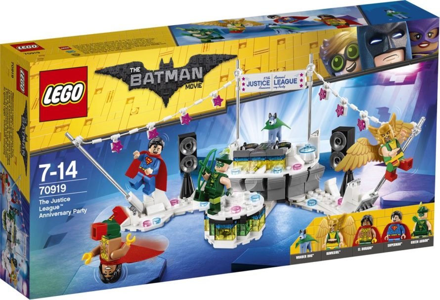 LEGO Batman Movie Конструктор Вечеринка Лиги Справедливости 70919