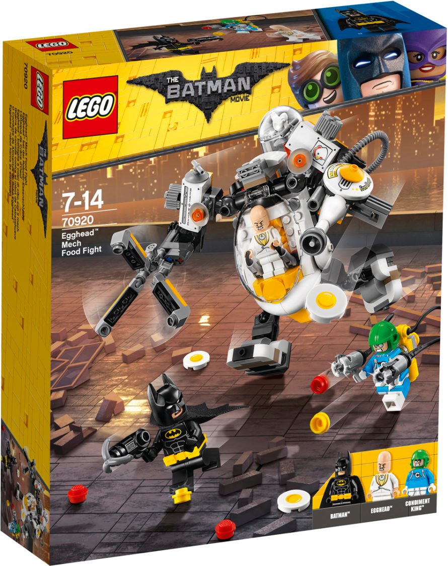 LEGO Batman Movie 70920 Бой с роботом Яйцеголового Конструктор