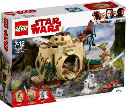 LEGO Star Wars 75208 Хижина Йоды Конструктор