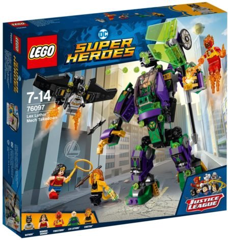 LEGO Super Heroes DC 76097 Сражение с роботом Лекса Лютора Конструктор