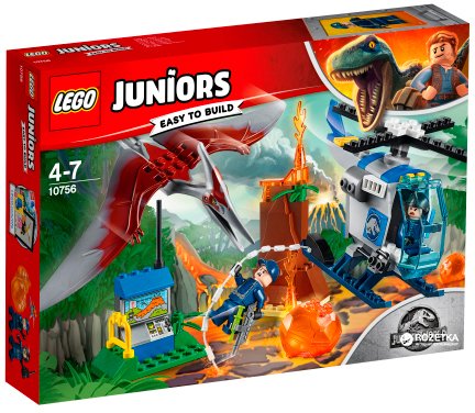 LEGO Juniors 10756 Побег птеранодона Конструктор
