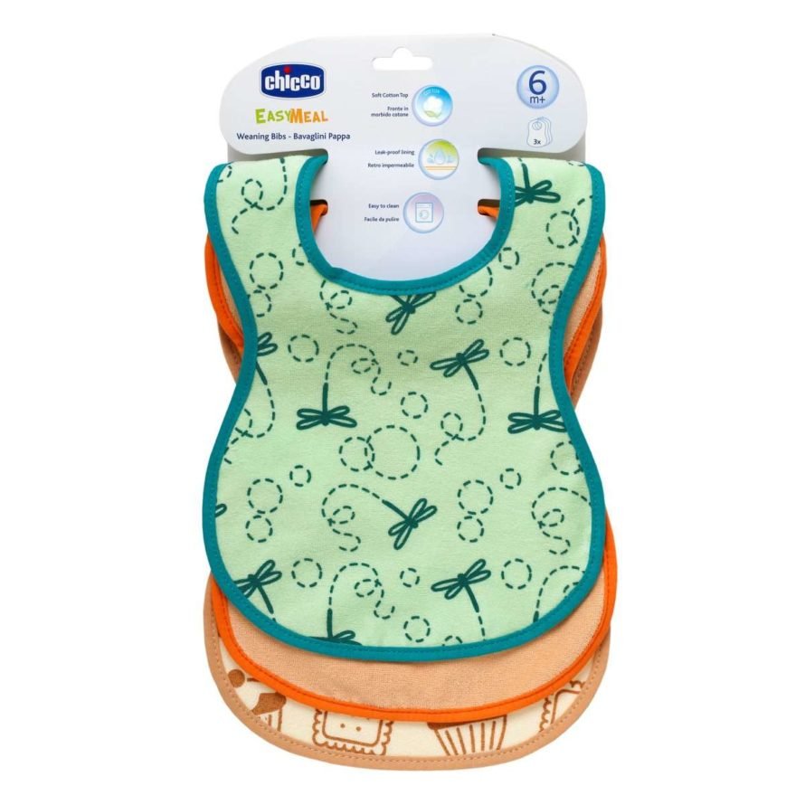 Chicco bibs 6 m 3 ədəd