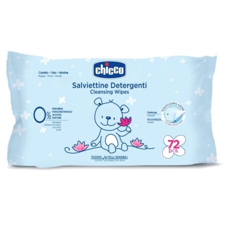 Chicco soft wipes 72 pcs without cover