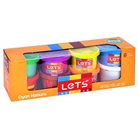 Let’s Тесто 8 цветов Play Dough
