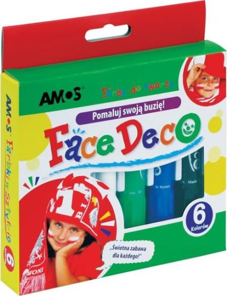 Face Deco 6 Colors Fd5P6