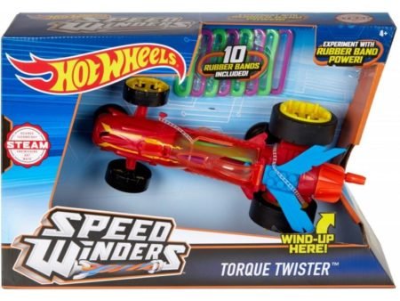 Hot Wheels — Самозатягивающийся Крутящий Момент Twister Red DPB65