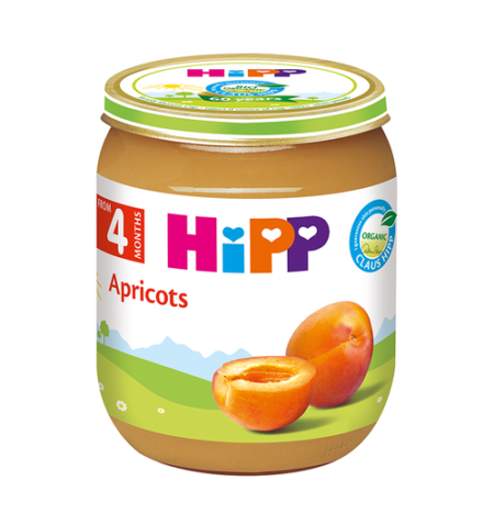 Hipp apricot puree 125 gr