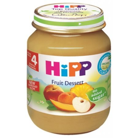 Hipp пюре фруктовый десерт 125  гр