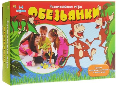 Ginger cat monkey Board game