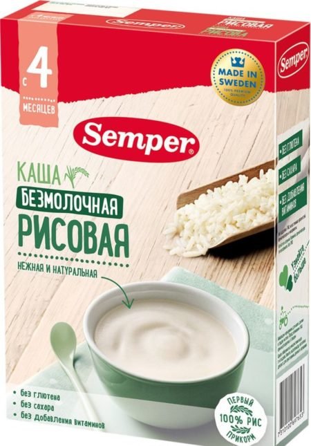 Semper porridge rice dairy-free 225 gr