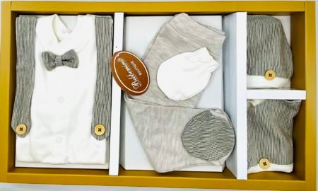 Bebbemini 1807 Gift set for a newborn 5-piece