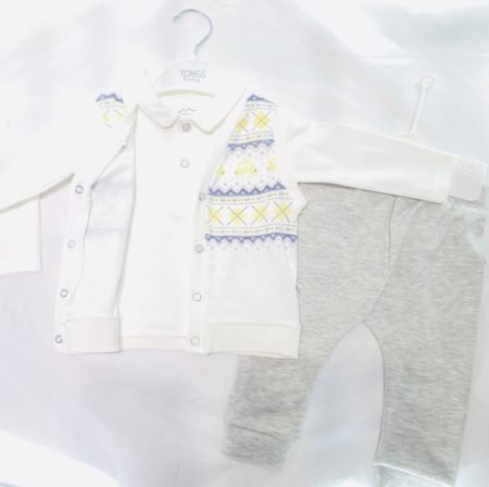Tongs baby 2324 Suit 3-piece (sweatshirt, pants and blouse)