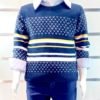 Cool Exclusive 20214 Suits 3-piece  (sweater, pants with a belt and a shirt) 91830