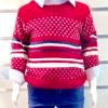 Cool Exclusive 20214 Suits 3-piece  (sweater, pants with a belt and a shirt)