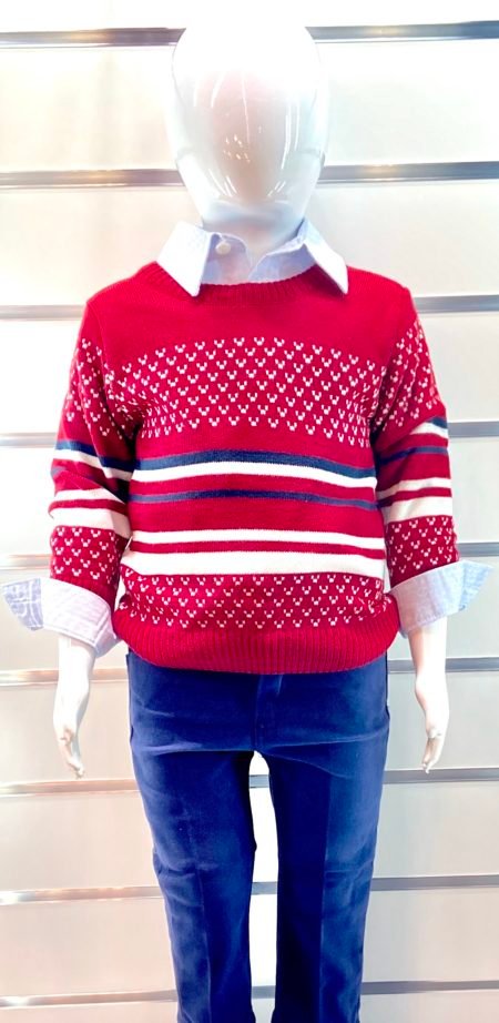 Cool Exclusive 20214 Suits 3-piece  (sweater, pants with a belt and a shirt)