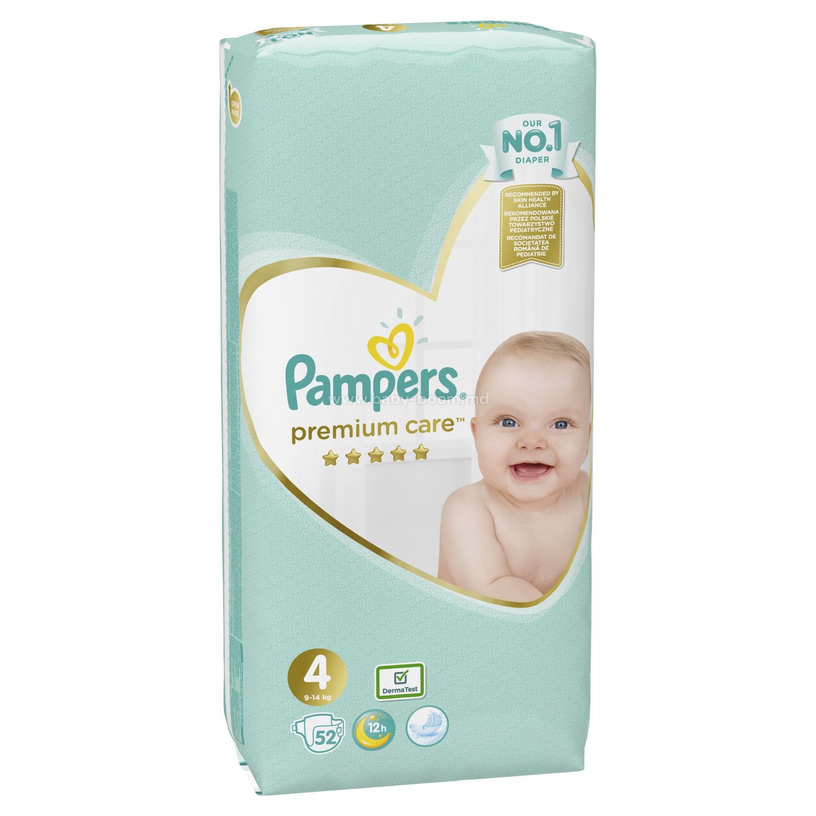 Подгузники Pampers (Памперс) Premium Care 4  (8-14 кг) 52 шт.