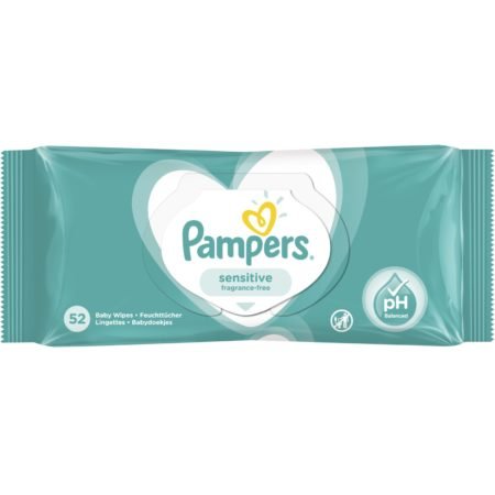 Pampers Wipes Sensitive Wipes, 52 pcs.