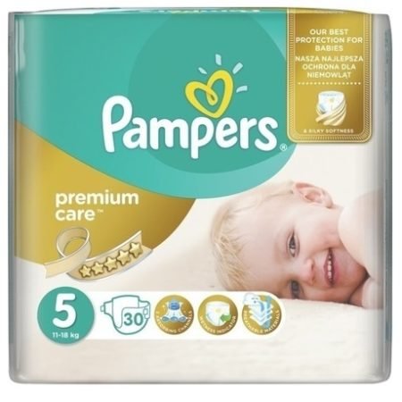 Подгузники Pampers (Памперс) Premium Care 5  (11-16 кг) 30 шт.