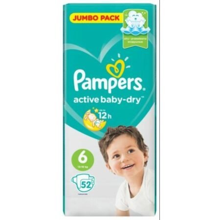 Подгузники Pampers (Памперс) New Baby-Dry 6 (13-18 кг) 52 шт