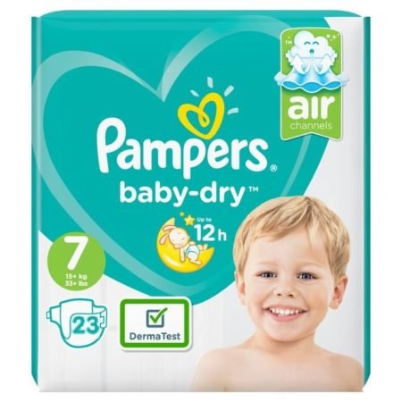 Pampers New Baby-Dry 7 (15+ kg) 23 pcs.