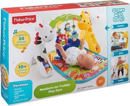 Игровой центр Fisher Price Mattel Растем вместе CCB70 3 в 1