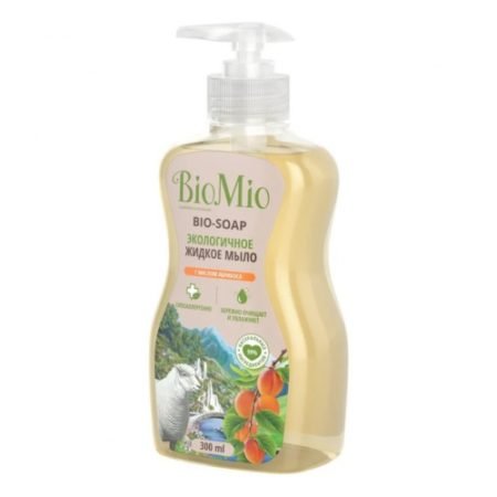 Жидкое мыло BioMio Bio-Soap с маслом абрикоса, 300 мл