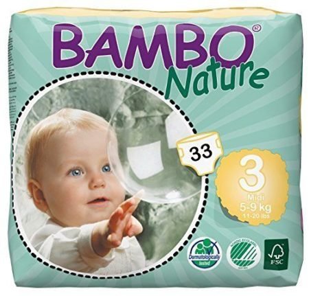 Подгузник Bambo Nature 3 (5-9 кг) 33 шт