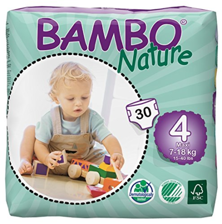 Подгузник Bambo Nature 4 (7-14 кг) 30 шт