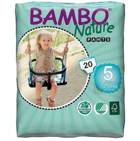 Подгузники-трусики Bambo Nature 6 (15-22 кг) 20 шт