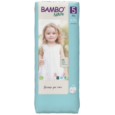 Подгузник Bambo Nature 5 (12-18 кг) 44 шт