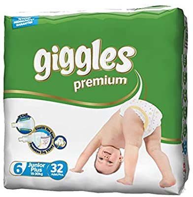 Giggles Premium подгузники 6 (15-30 кг) 32 шт.